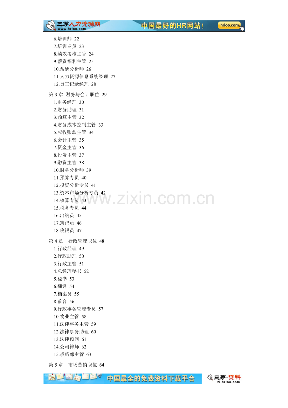 300余个岗位说明书模版和绩效考核范本.doc_第2页