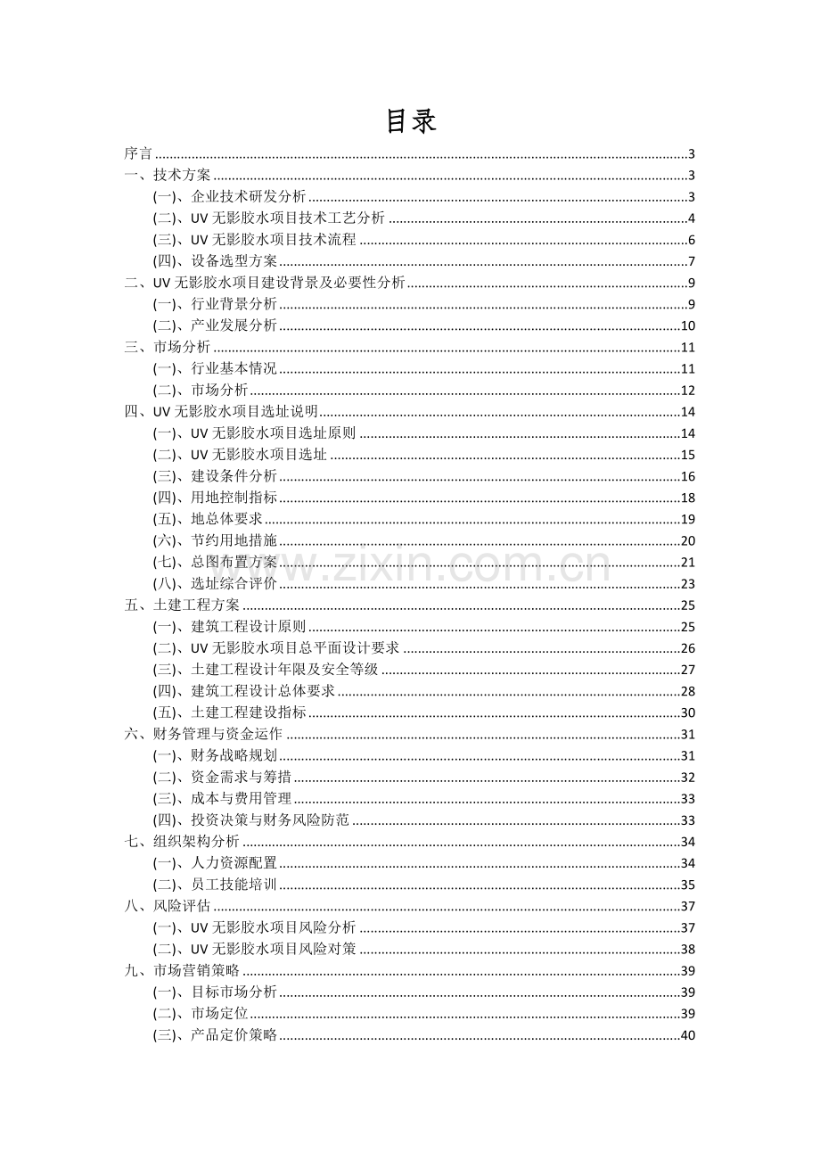 2024年UV无影胶水项目可行性分析报告.docx_第2页