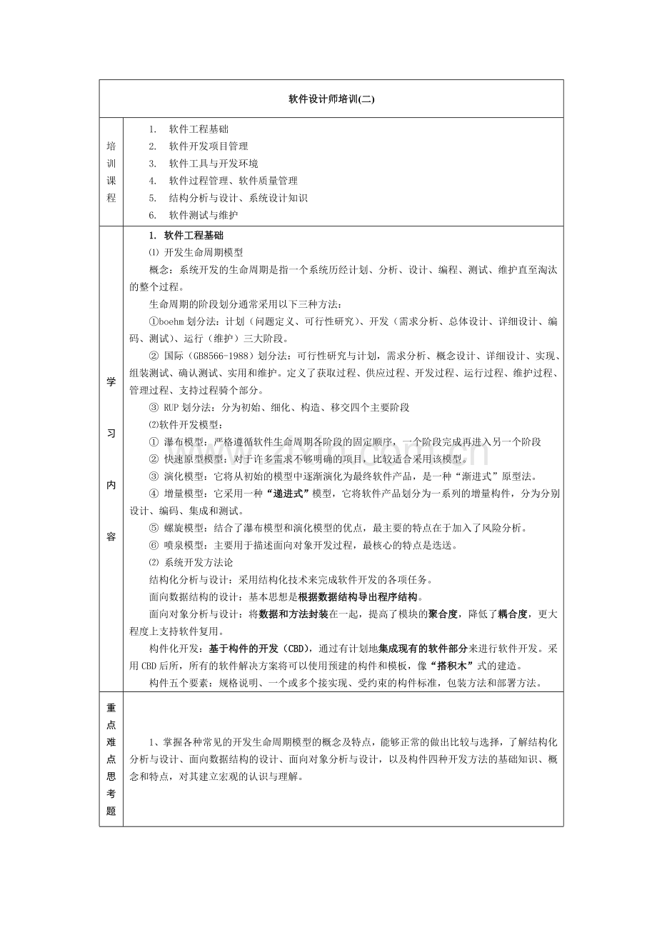 软件设计师培训二.doc_第1页