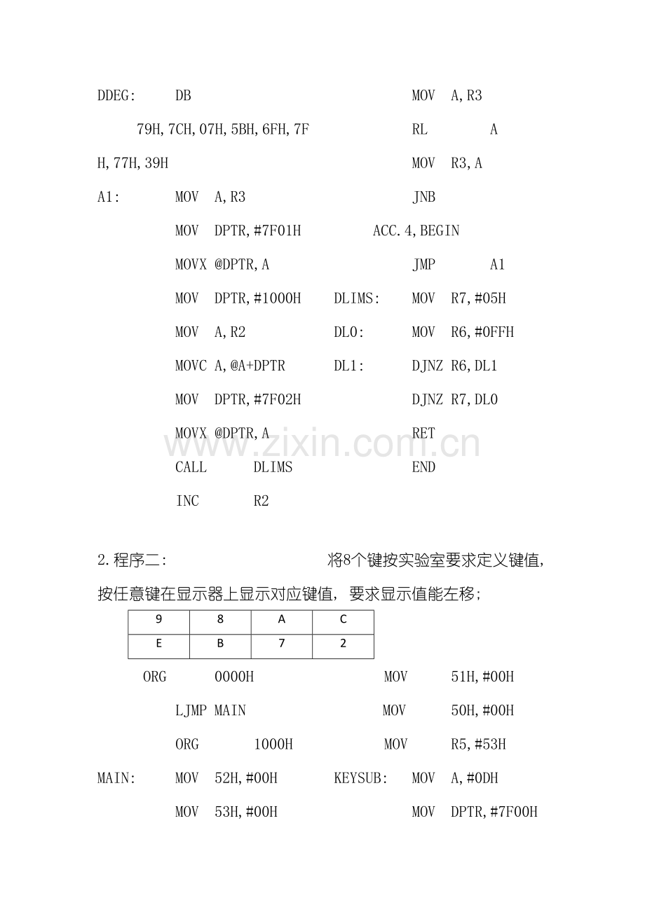 广工自动化单片机课程设计模板.docx_第3页