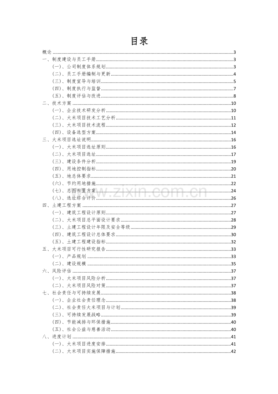 2024年大米项目可行性研究报告.docx_第2页