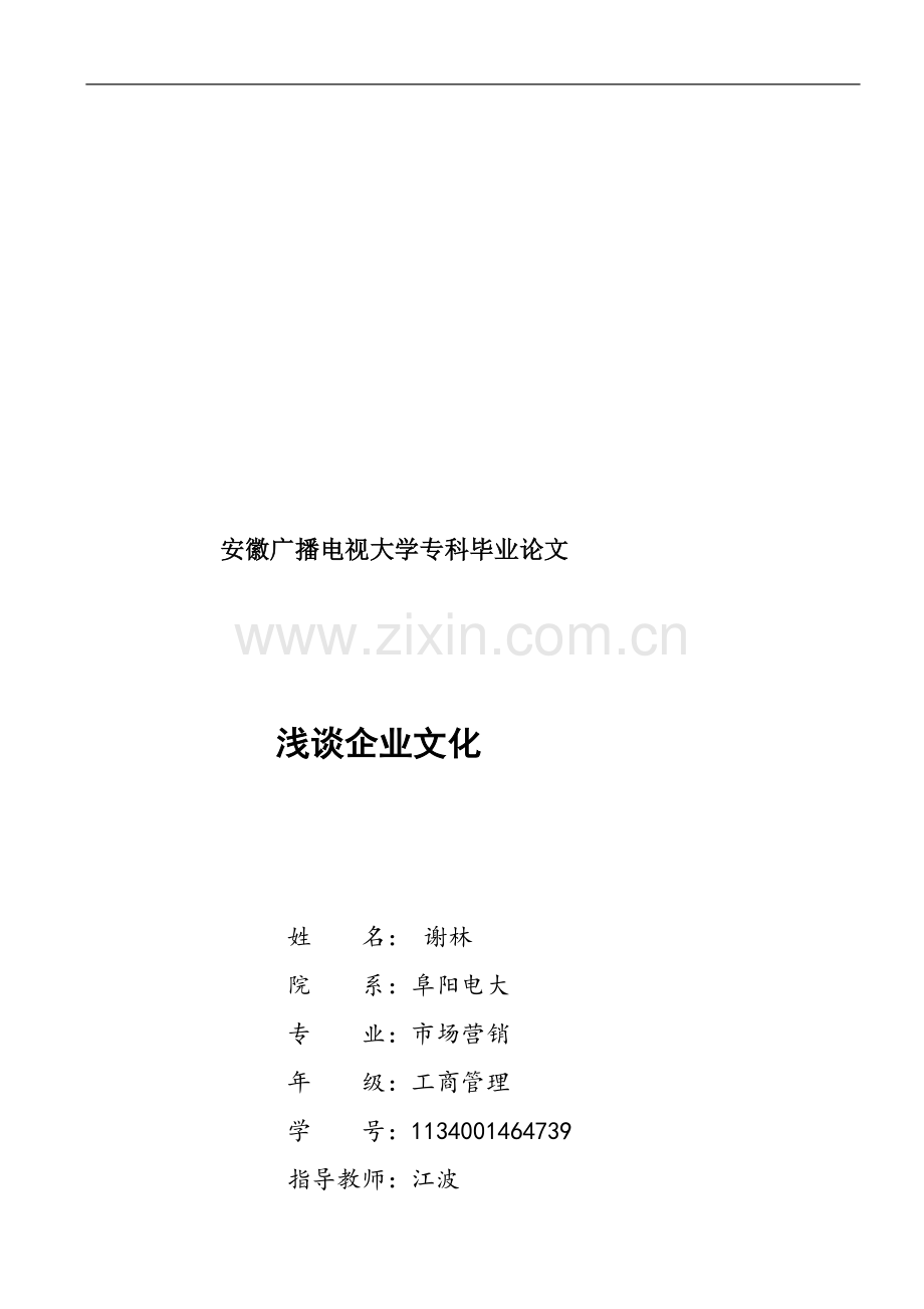 浅谈企业文化.doc_第1页