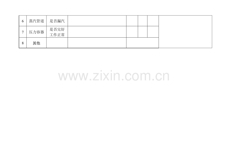 水电食堂日常检查表.doc_第3页