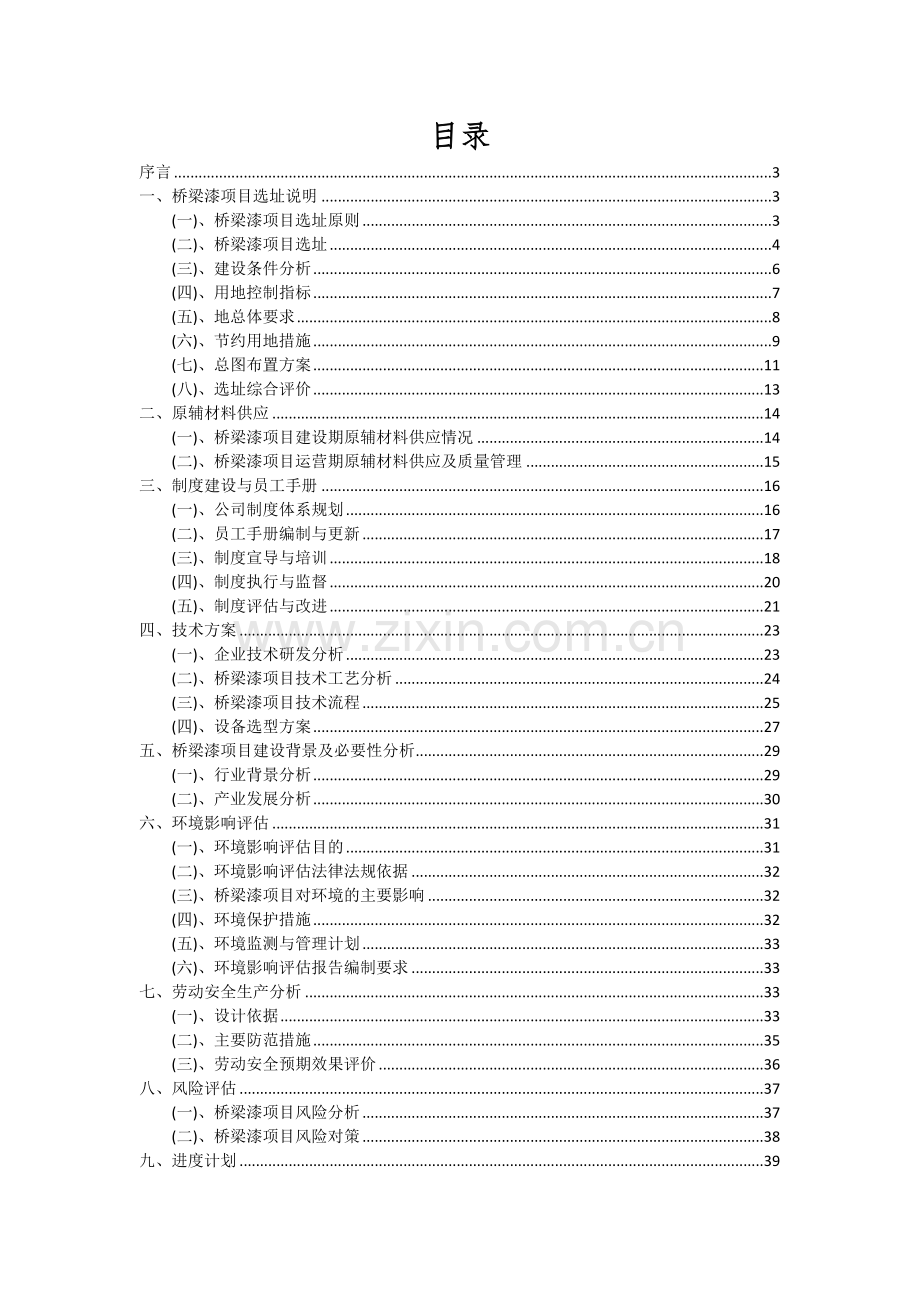 2024年桥梁漆项目可行性分析报告.docx_第2页