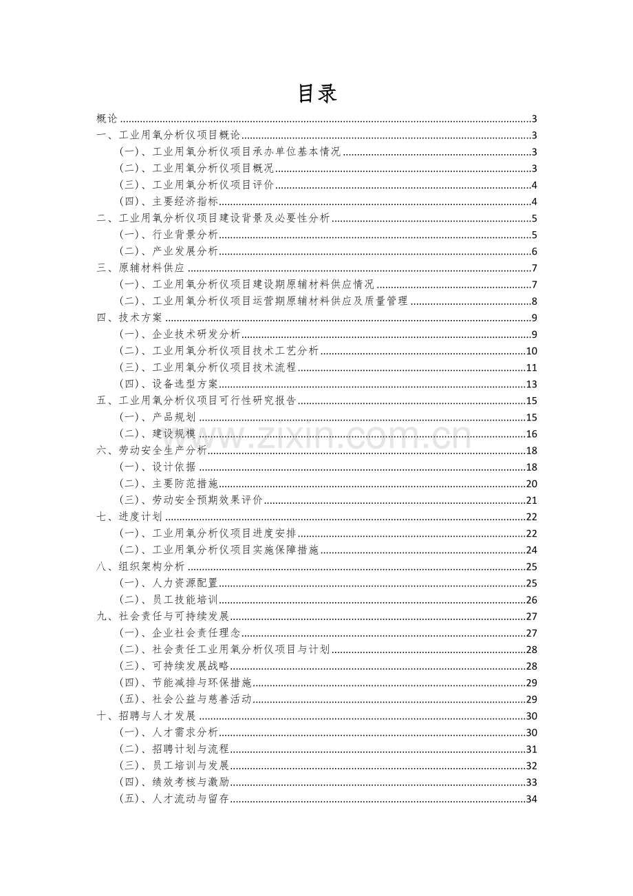 2024年工业用氧分析仪项目可行性分析报告.docx_第2页