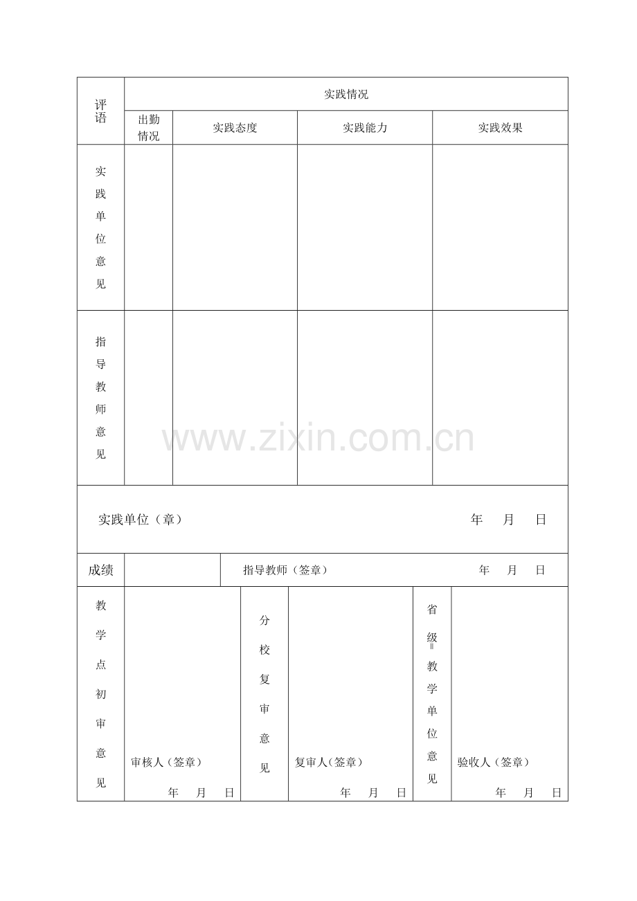 附1：社会实践报告考核表新..doc_第3页