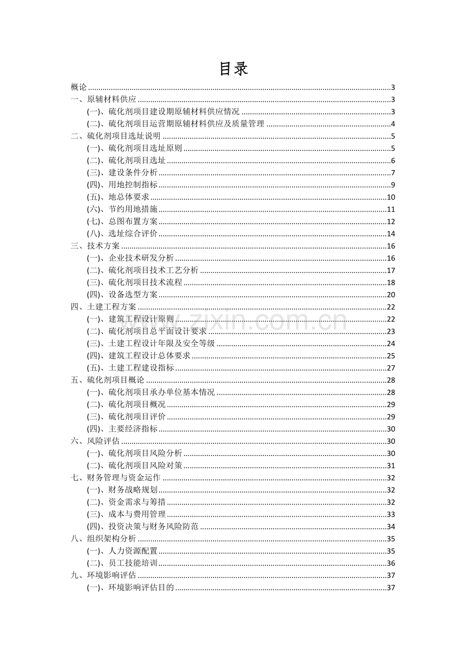 2024年硫化剂项目深度研究分析报告.docx_第2页