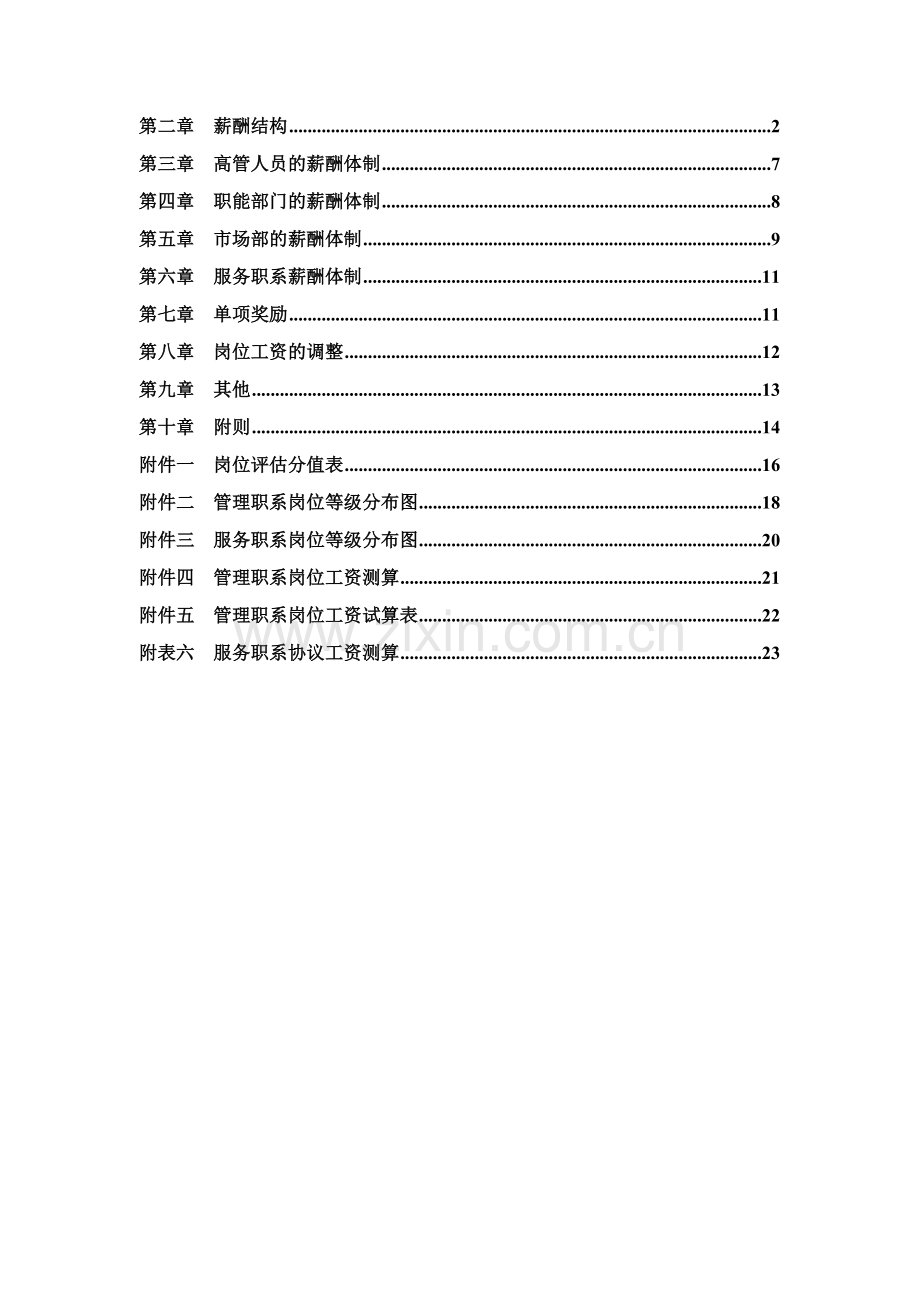 某公司职能部门薪酬设计方案.doc_第2页