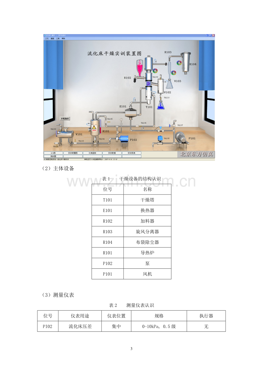 流化床干燥装置实训操作手册大全.doc_第3页