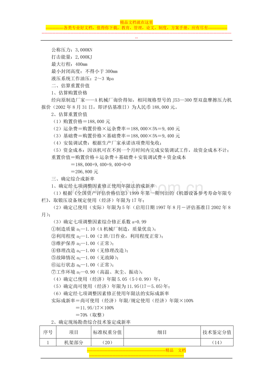 资产评估实验大纲(会计学与财务管理专业).doc_第2页