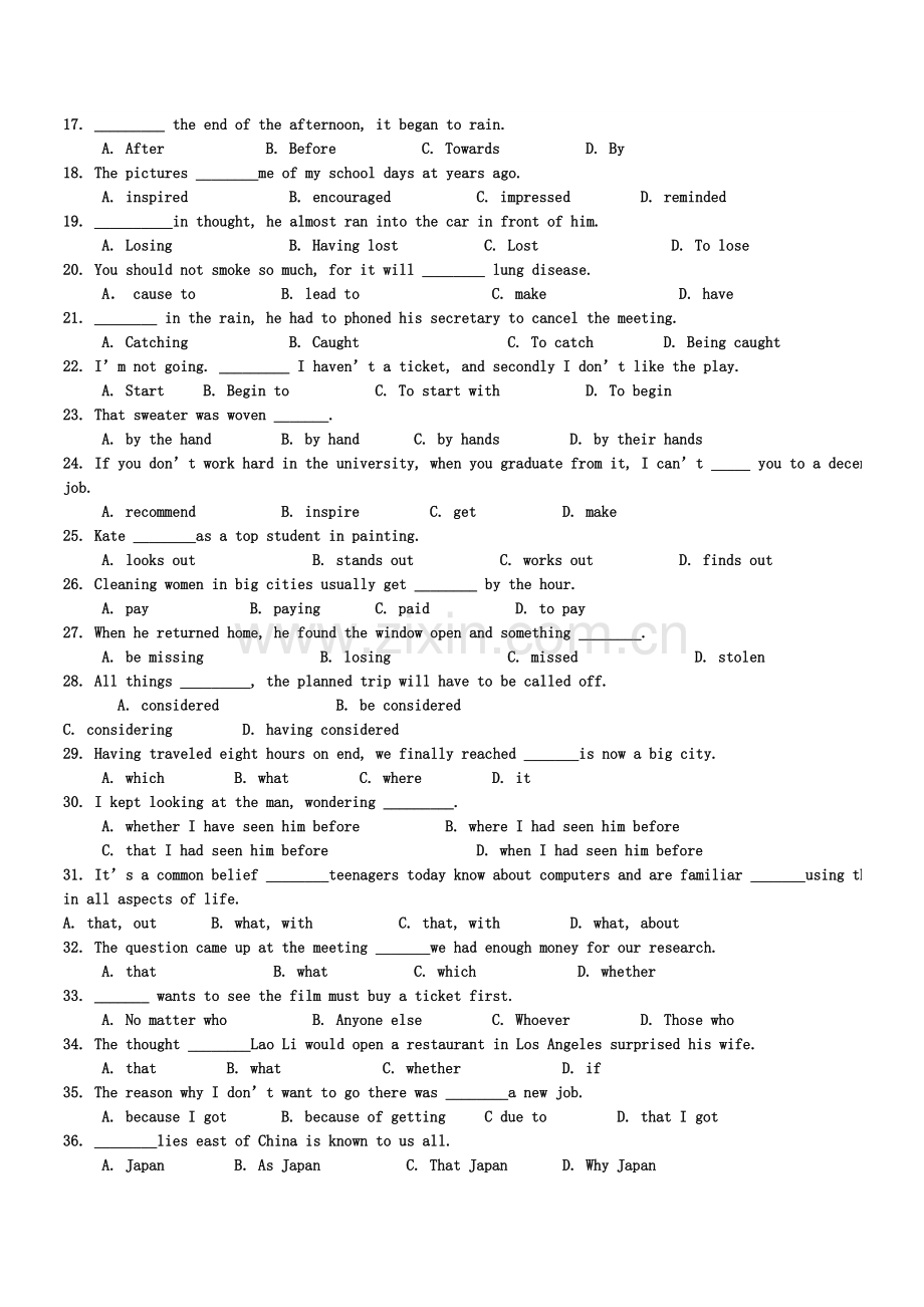 高二上学期英语unit4-5.doc_第2页