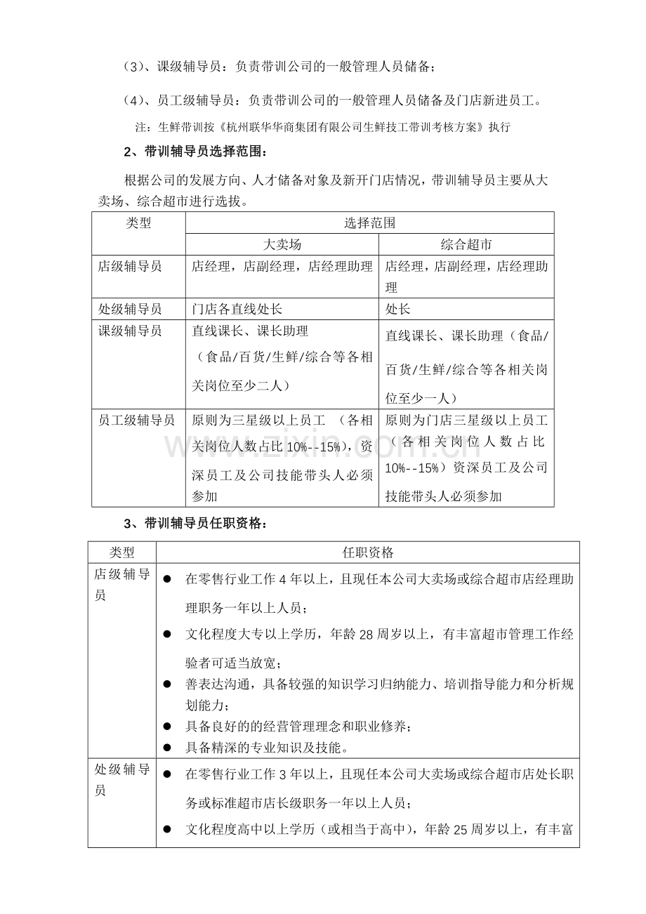 员工带训管理制度(试行).doc_第2页