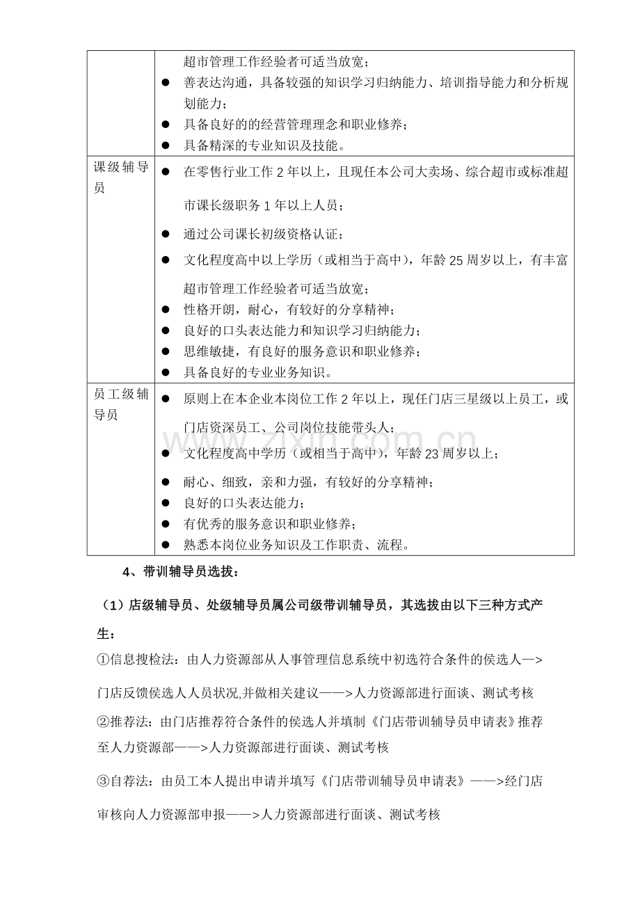 员工带训管理制度(试行).doc_第3页