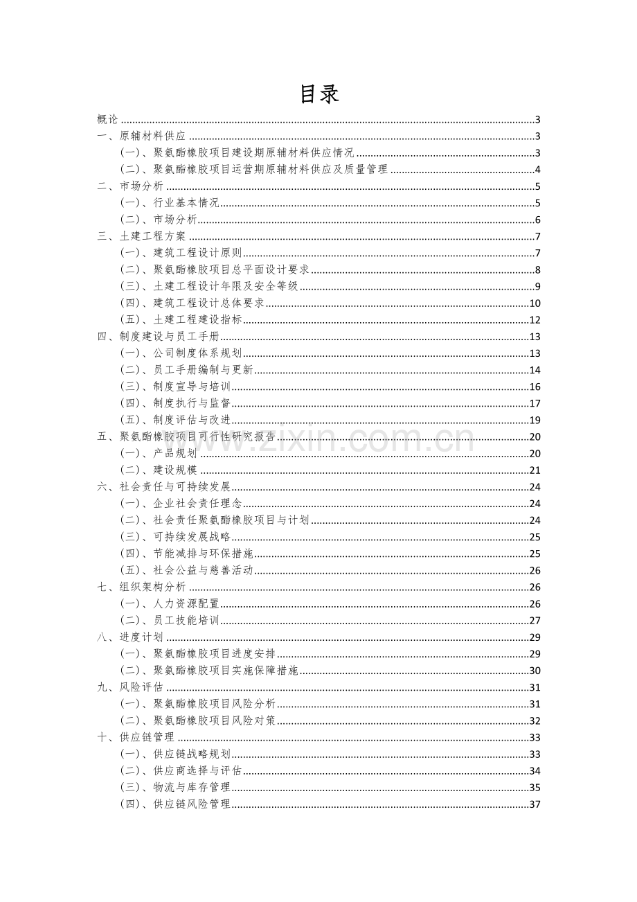 2024年聚氨酯橡胶项目深度研究分析报告.docx_第2页