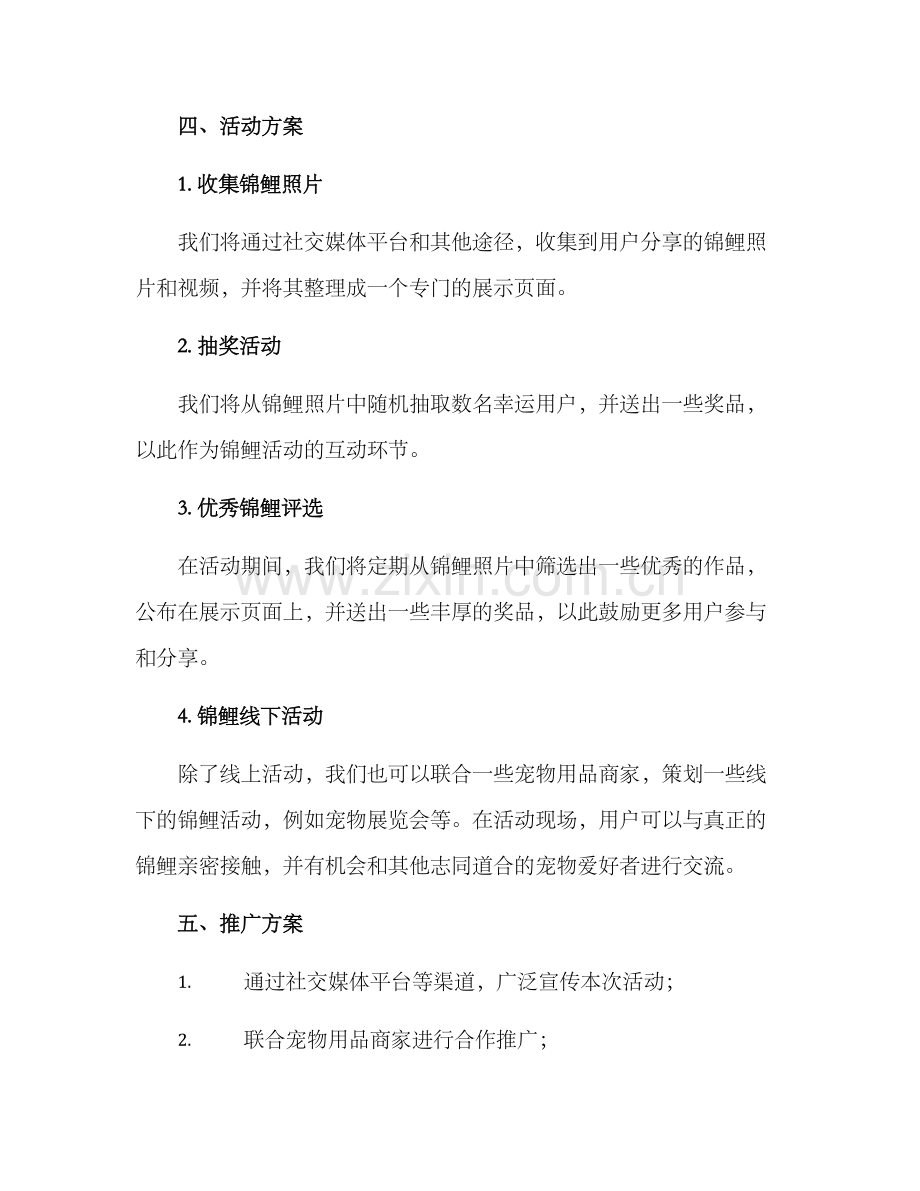 锦鲤活动策划方案.docx_第2页