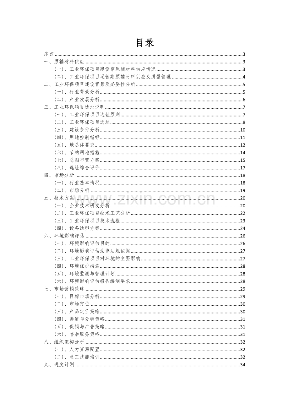 2024年工业环保项目可行性研究报告.docx_第2页