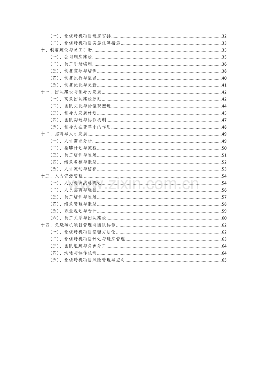 2024年免烧砖机项目深度研究分析报告.docx_第3页