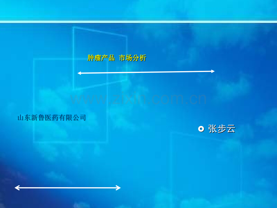 市场培训——肿瘤产品的市场分析.ppt_第1页