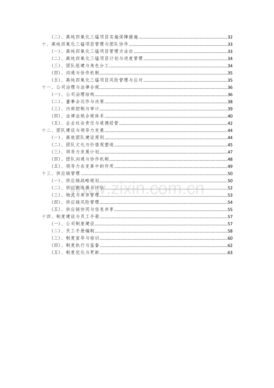 2024年高纯四氧化三锰项目深度研究分析报告.docx_第3页