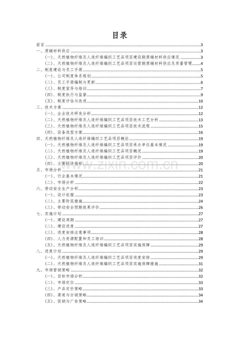 2024年天然植物纤维及人造纤维编织工艺品项目深度研究分析报告.docx_第2页