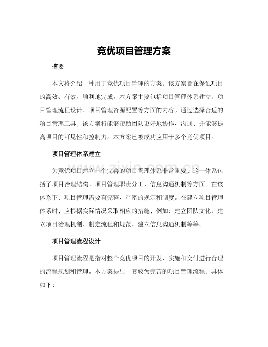 竞优项目管理方案.docx_第1页