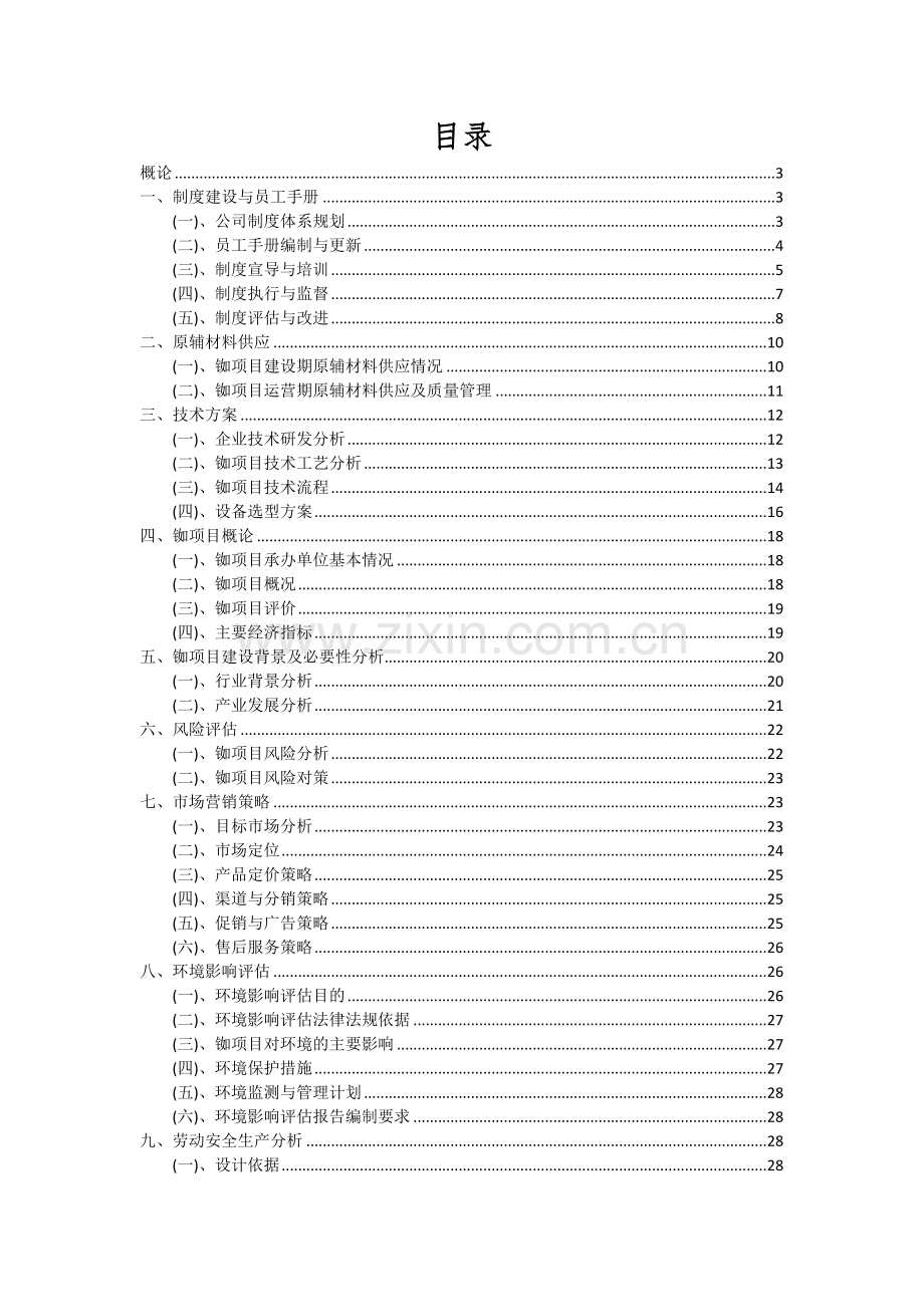 2024年铷项目可行性分析报告.docx_第2页