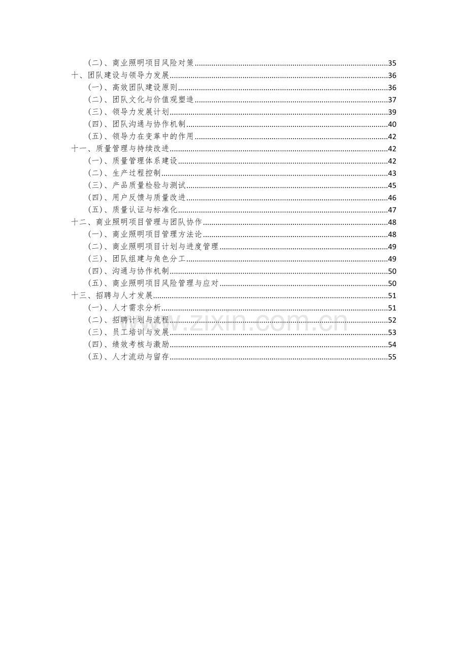 2024年商业照明项目可行性分析报告.docx_第3页