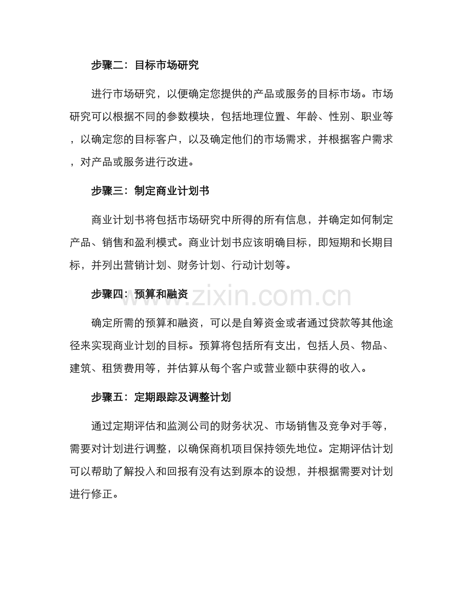 商机项目策划方案.docx_第2页