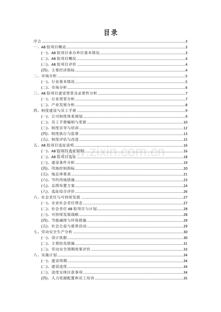 2024年AB胶项目深度研究分析报告.docx_第2页