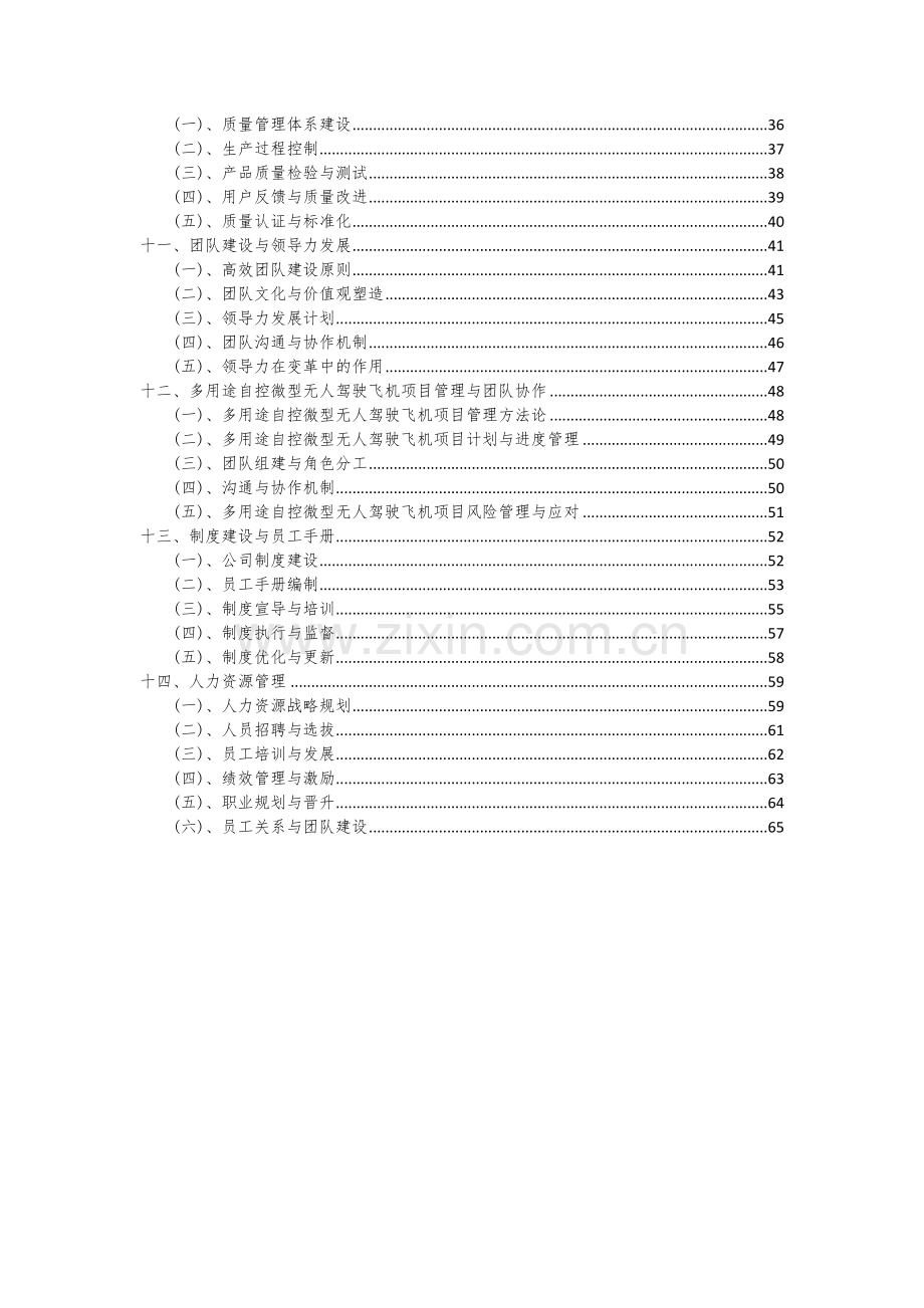 2024年多用途自控微型无人驾驶飞机项目深度研究分析报告.docx_第3页