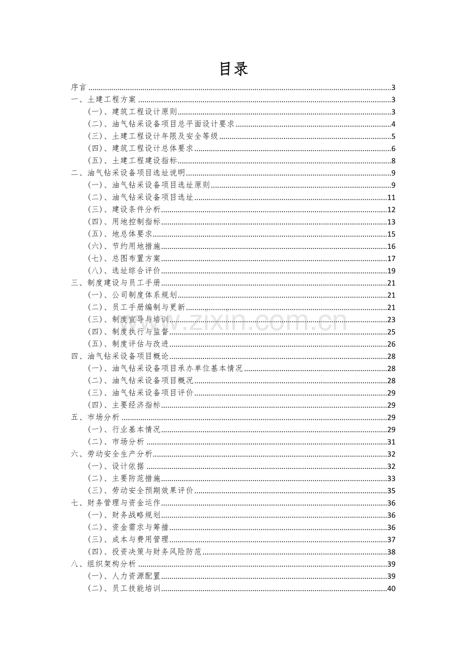 2024年油气钻采设备项目可行性研究报告.docx_第2页