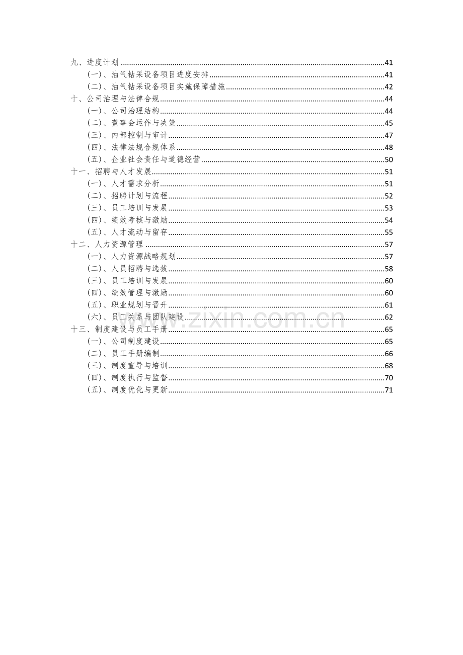 2024年油气钻采设备项目可行性研究报告.docx_第3页