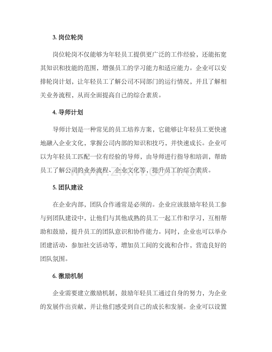 年青员工的培养方案.docx_第2页