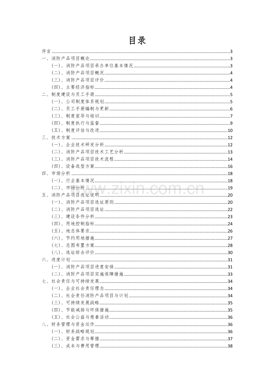 2024年消防产品项目可行性分析报告.docx_第2页