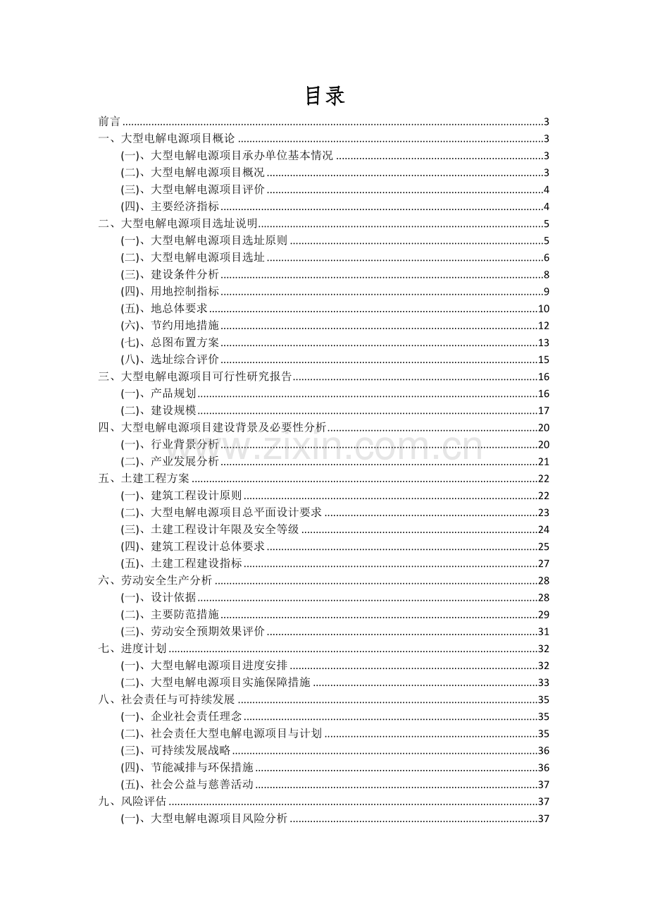 2024年大型电解电源项目可行性研究报告.docx_第2页