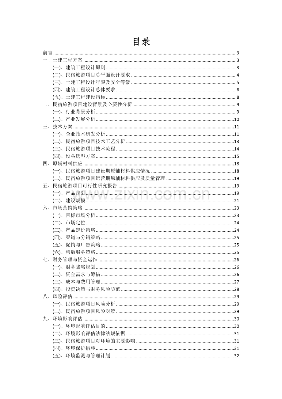 2024年民宿旅游项目可行性分析报告.docx_第2页