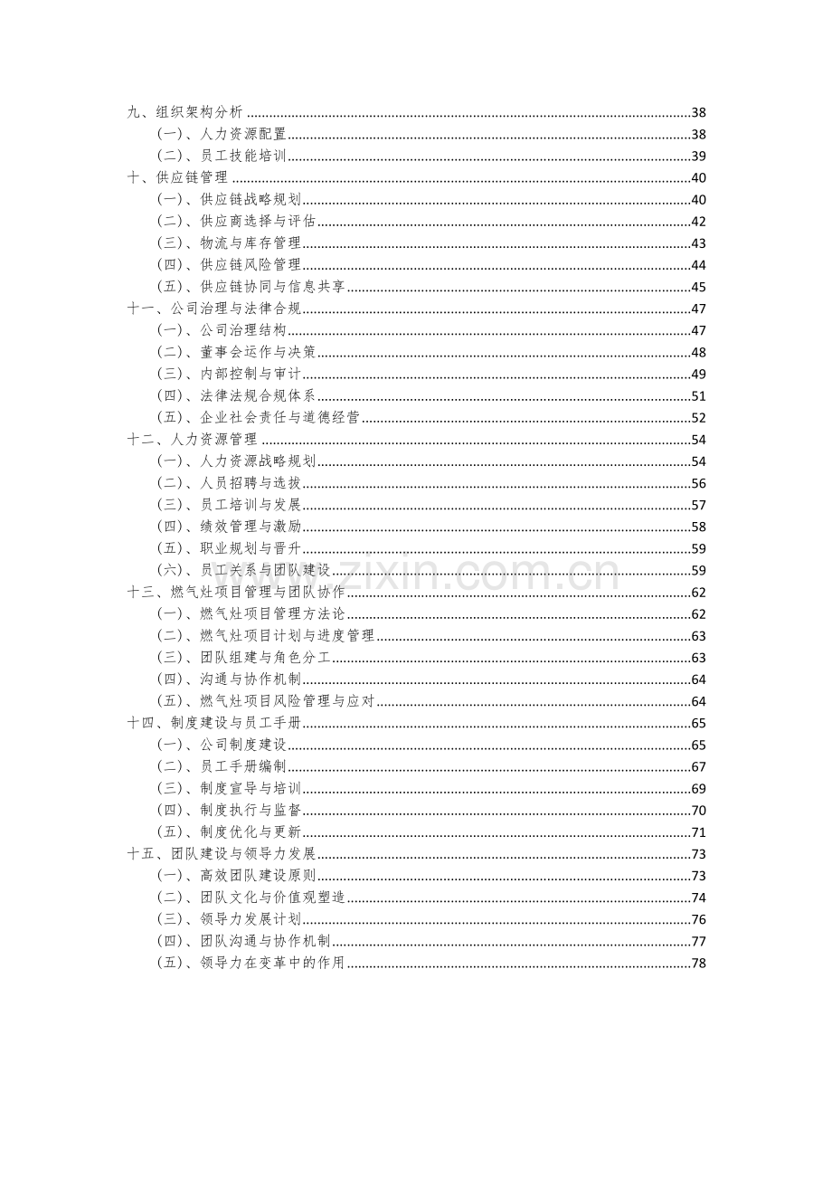 2024年燃气灶项目可行性研究报告.docx_第3页