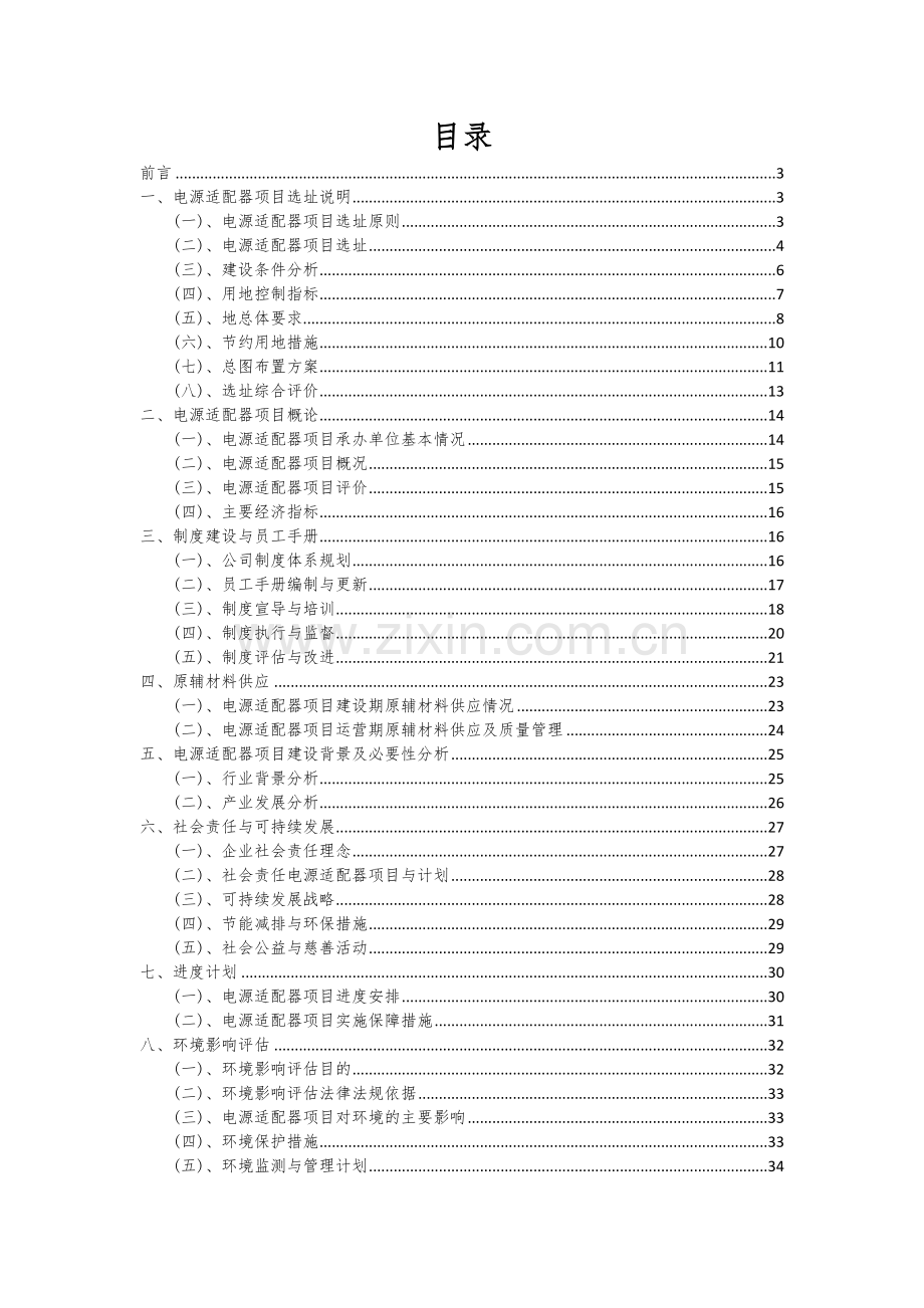 2024年电源适配器项目深度研究分析报告.docx_第2页