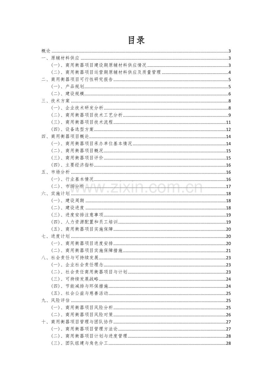 2024年商用衡器项目可行性研究报告.docx_第2页