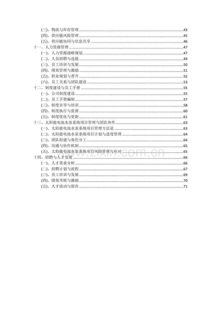 2024年太阳能电池水泵系统项目可行性研究报告.docx_第3页