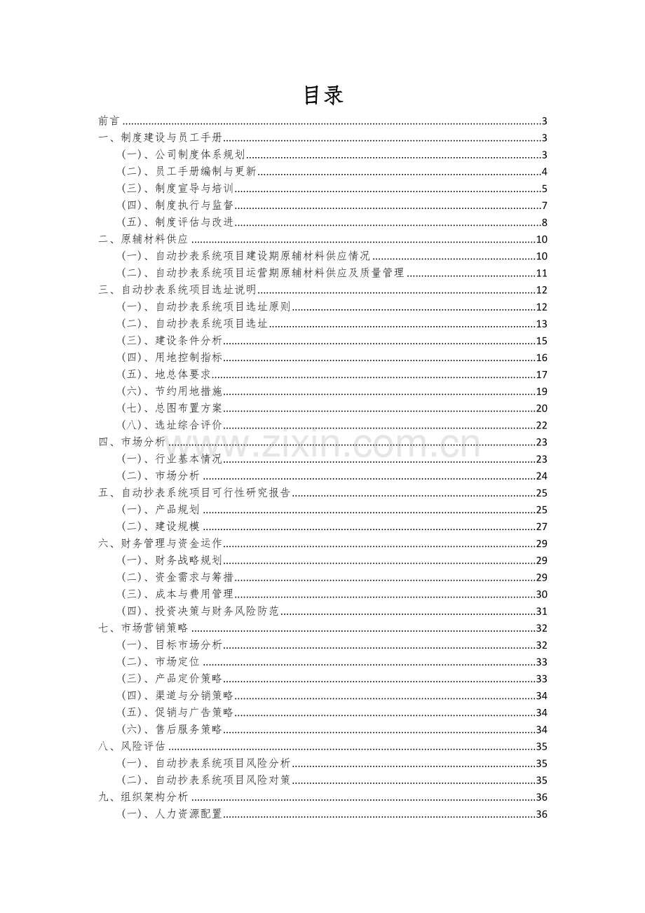 2024年自动抄表系统项目可行性分析报告.docx_第2页