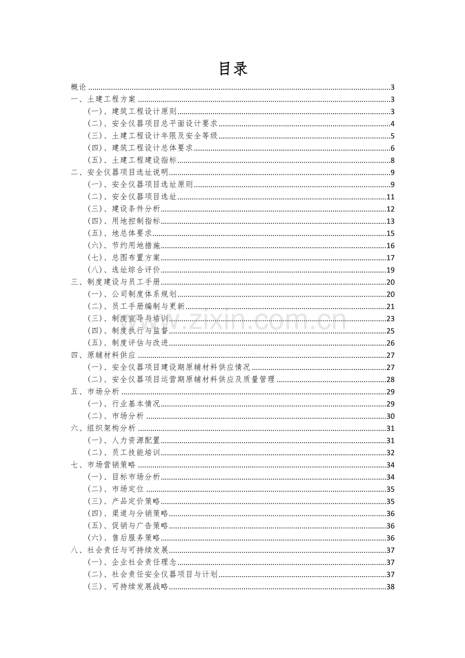 2024年安全仪器项目可行性分析报告.docx_第2页