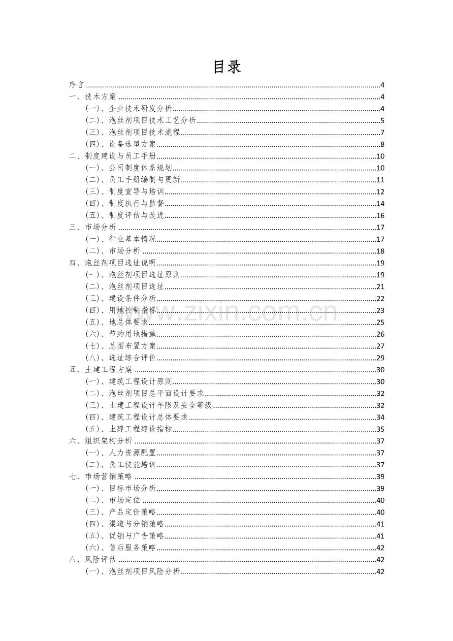 2024年泡丝剂项目可行性研究报告.docx_第2页