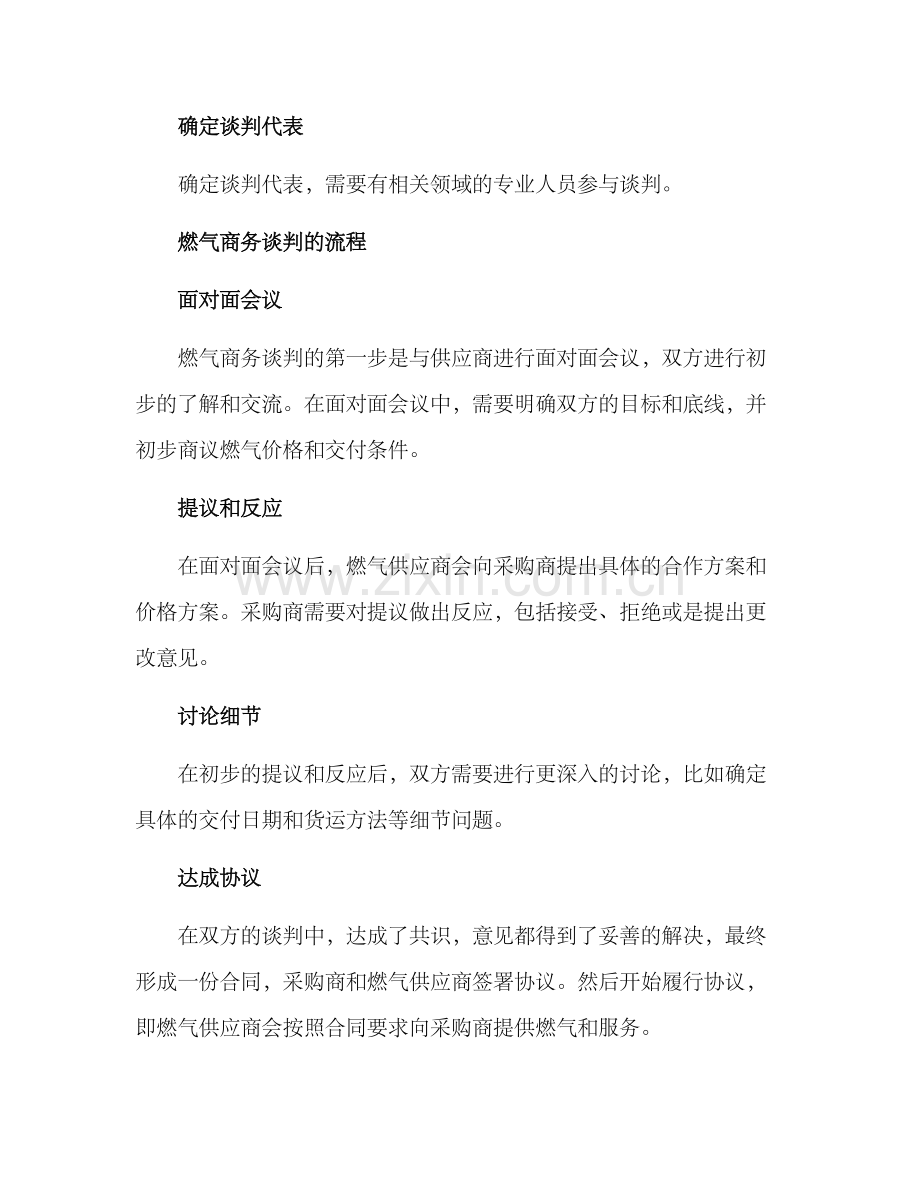 燃气商务谈判方案.docx_第2页