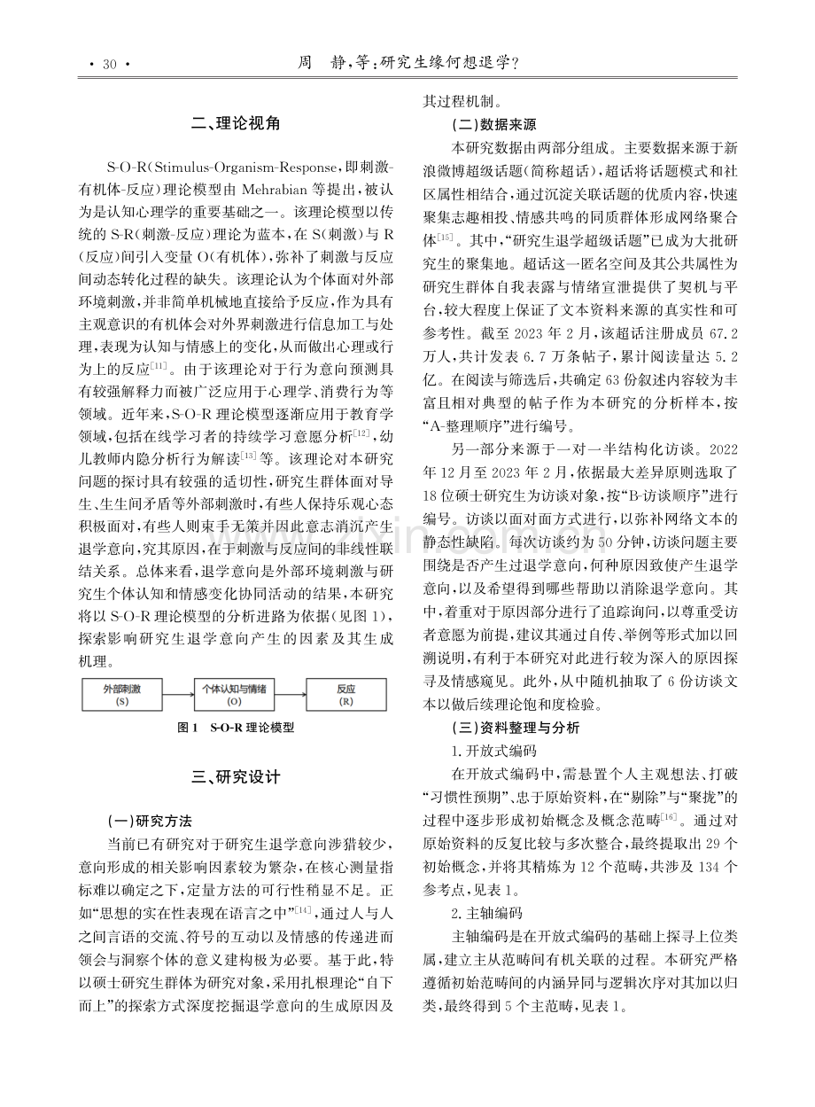 研究生缘何想退学——基于扎根理论的硕士研究生退学意向研究.pdf_第2页