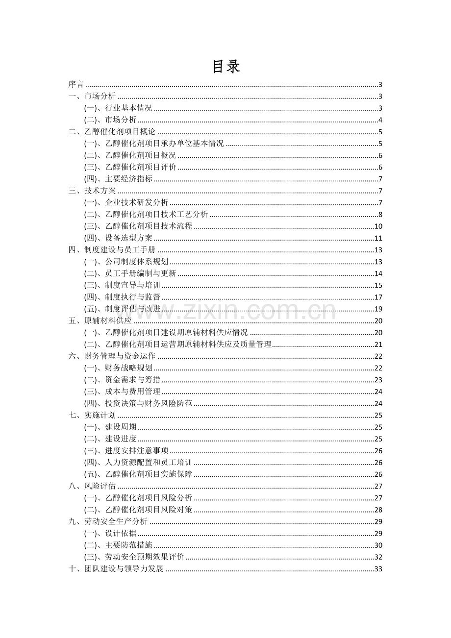 2024年乙醇催化剂项目深度研究分析报告.docx_第2页