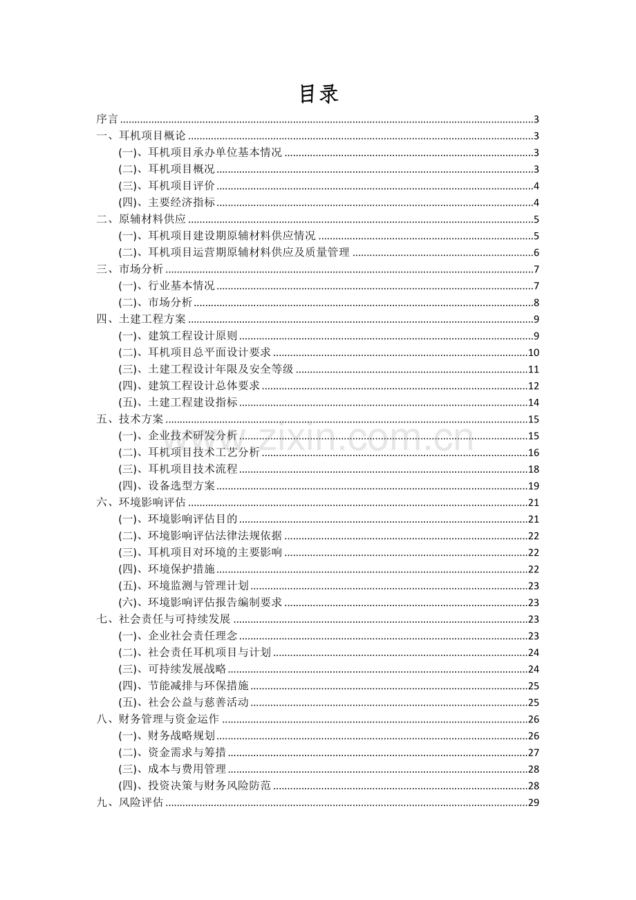 2024年耳机项目投资分析及可行性报告.docx_第2页