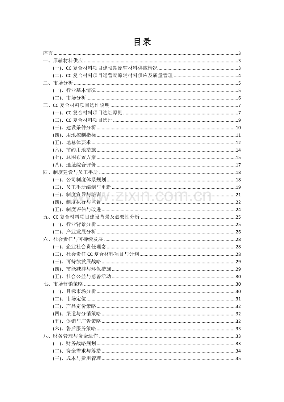 2024年CC复合材料项目可行性分析报告.docx_第2页