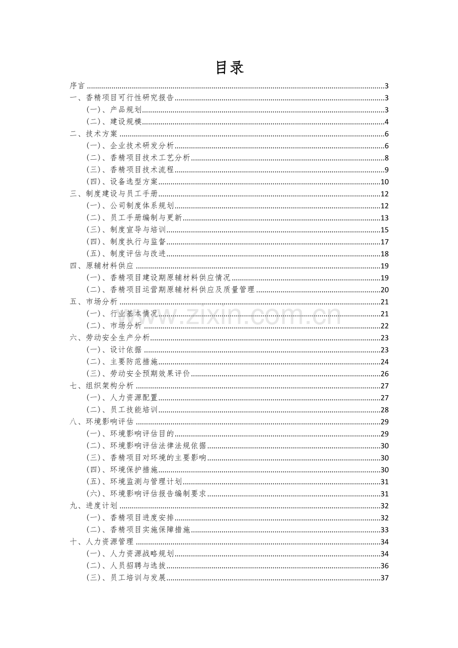 2024年香精项目投资分析及可行性报告.docx_第2页