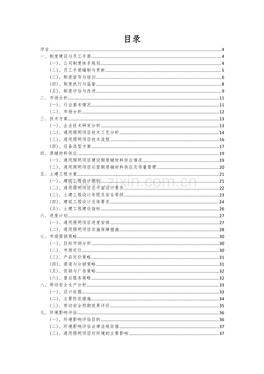 2024年通用照明项目深度研究分析报告.docx_第2页